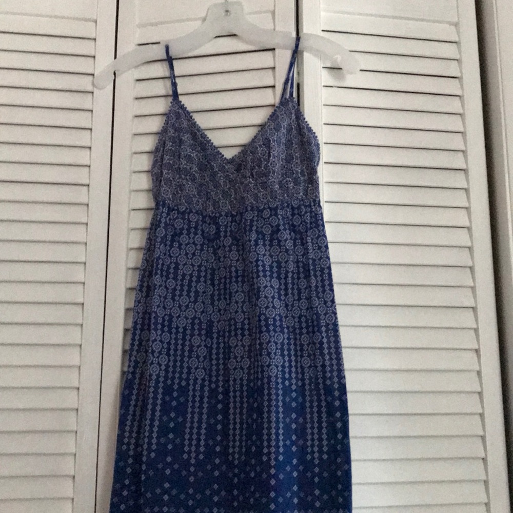 Floor Length American Eagle Mermaid Style Sundress